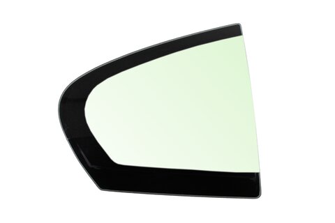 Sklo zadních pravých dveří sedan pevné zelené 13319256