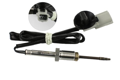 Snímač teploty výfukových plynů šedý konektor