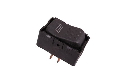 Tlačítko stahování okna (černý konektor)