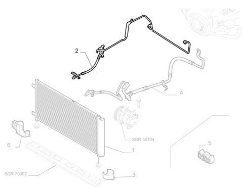 Hadice klimatizace 51815733