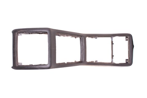 Středový panel černá kůže 4E0863241E