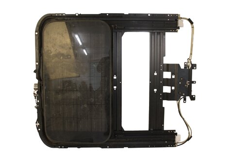 Střešní okno solární komplet alcantara platinová 4E0877255C9DQ