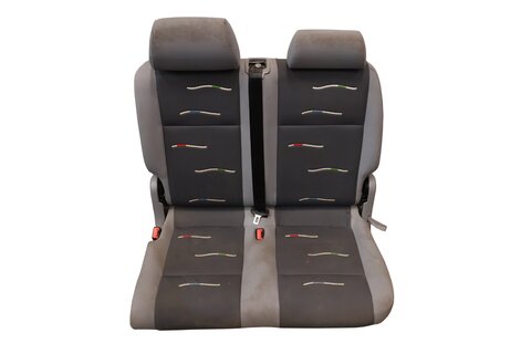 Sedadlo druhé řady levé antracit/šedá 2K0883405AB