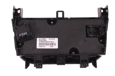 Panel ovládání topení (automatická klimatizace)