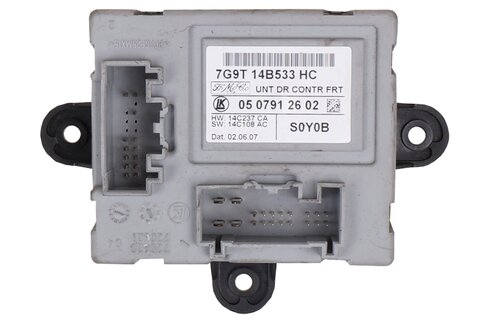 Řídící jednotka pravých předních dveří 7G9T-14B533-HC