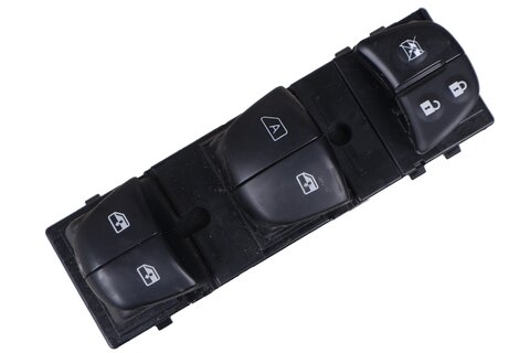 Tlačítko stahování okna řidiče s tlačítkem vnitřního zamykání 254011766R