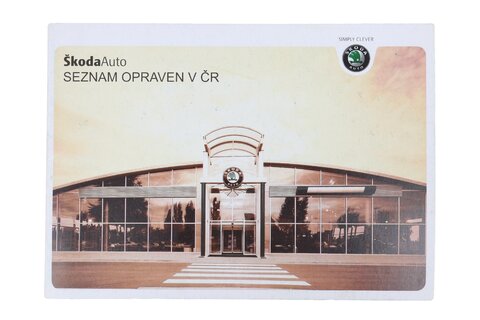 Seznam opraven v ČR (návod) 3U0012080H