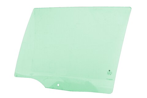 Sklo dveří zadní levé zelené combi 5E9845205C