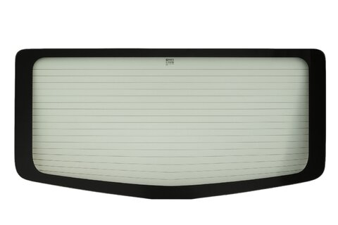 Sklo výklopných dveří vyhřívané zelené