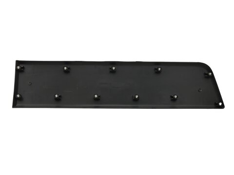 Boční lišta zadního blatníku (přední) levá (černá)