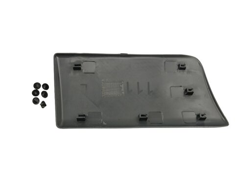 Levá plastová spodní lišta zadní boční - černá - dlouhá karoserie - Long