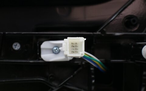 Pravé zpětné zrcátko elektricky ovládané vyhřívané - černé - FAST