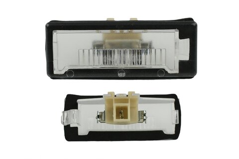 Osvětlení SPZ pro dělené dveře