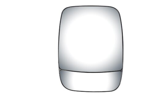 Pravé sklo zpětného zrcátka s plastovým držákem