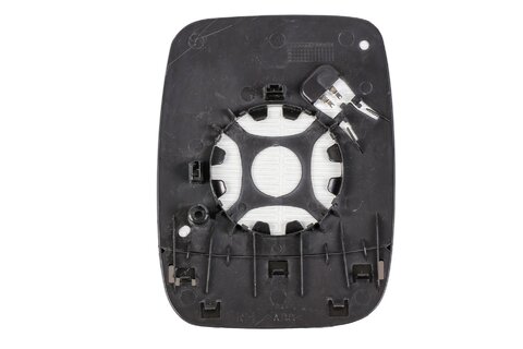 Pravé sklo zpětného zrcátka s plastovým držákem