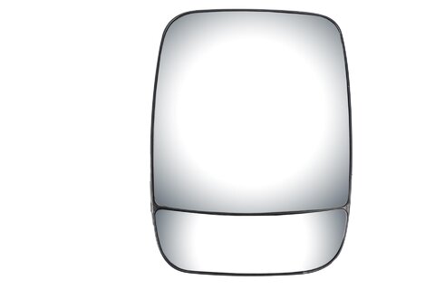 Levé sklo zpětného zrcátka s plastovým držákem