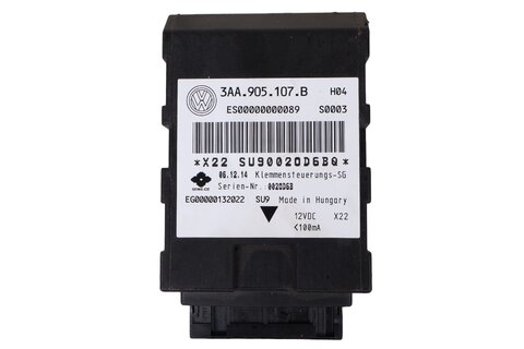 Řídící jednotka pro tlačítko zapalování 3AA905107B