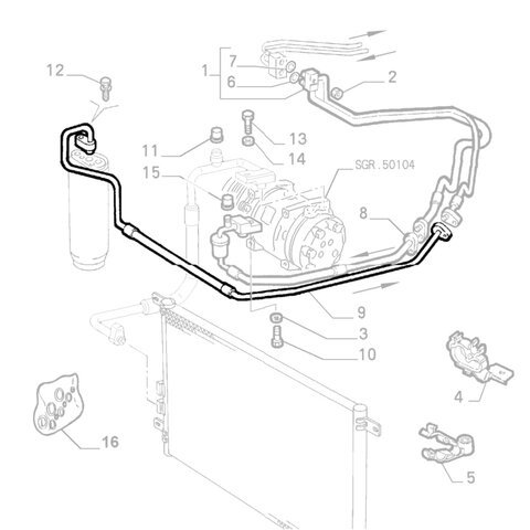 Hadice klimatizace 60626574