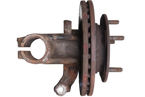 Přední těhlice s ložiskem a brzdovým kotoučem - pravá BK21-3K185-AF