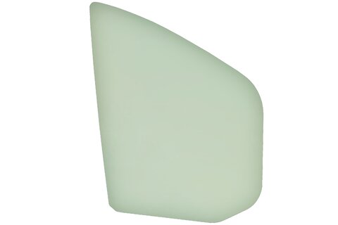 Sklo pravých předních dveří - pevné, světle zelené BK21-V21418-AF