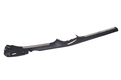 Prahová lišta levá černá (s ozdobnými lištami CC)  3AA853369T9B9