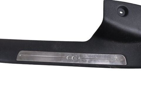 Prahová lišta levá černá (s ozdobnými lištami CC)  3AA853369T9B9