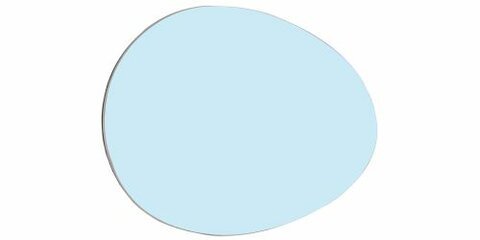 Sklo zpětného zrcátka levé L