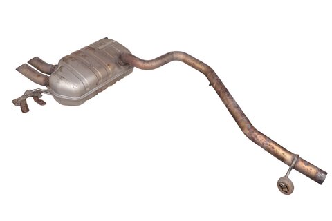 Díl výfuku střední se zadní částí (tlumič koncovka) 5L0253181C