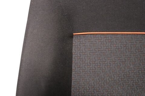 Sedadlo spolujezdce mechanické černé (or. proužek) 6M21-Y62900-ME1EGI