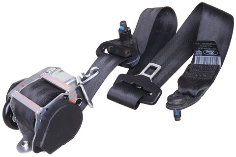 Bezpečnostní pás - přední, pravý, černý BK21-V61294-DC