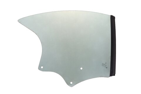 Sklo boční zadní pravé zelené coupé 9201H7