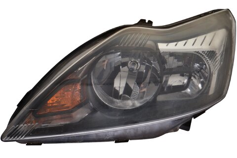 Světlomet přední levý H7+H1 2008- (černý) AFTERMARKET