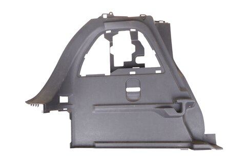 Obložení zavazadlového prostoru levé černé 3dv. hatchback 13234943