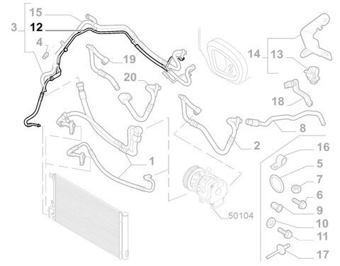 Hadice klima 51788147