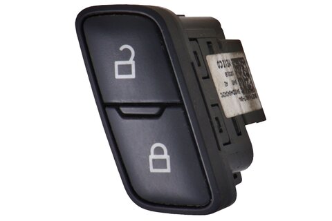 Tlačítko zamykání - spolujezdec, černé BK2T-14017-BA