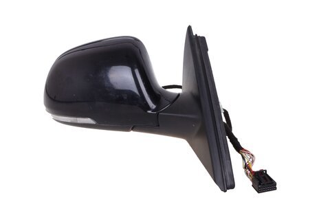 Zpětné zrcátko el. vyhřívané komplet 13-pin lakovací pravé - 3T1857508BK