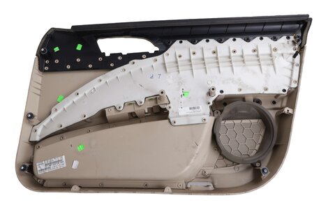 Panel dveří přední levý kůže béžový 3T0867011A