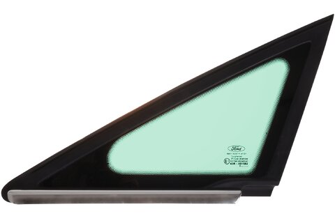 Sklo boční přední - levé, sv. zelené + chrom (trojúhelník) AM51-R29711-DH
