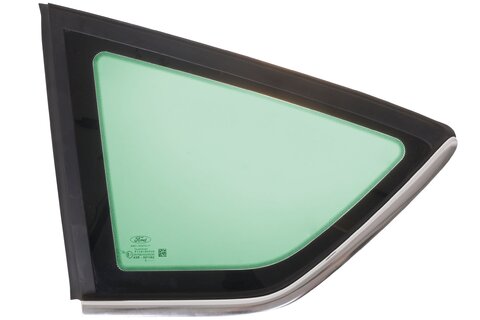 Boční sklo zavazadlového prostoru - levé, sv. zelené   chrom AM51-R29751-FL