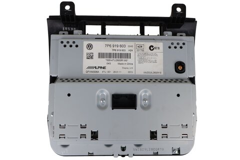 Display autorádia a navigace RNS 850 (Touch-screen) 7P6919603