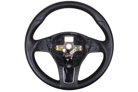 Volant kožený tříramenný multifunkční 7P6419091GNGB