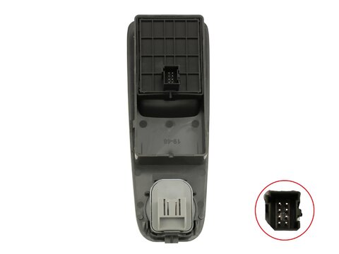 Tlačítka ovládání oken levé   lock, joystick šedé