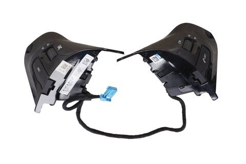 Tlačítka multifunkčního volantu kůže černá 98084115XU