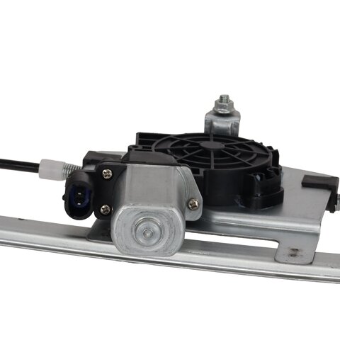 Levý přední stahovací mechanizmus
