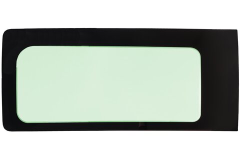 Sklo boční středové - levé, pevné, světle zelené BK21-B29751-AC