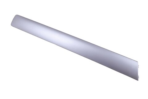Ozdobná lišta dveří zadní levá stříbrná 7P686744972A