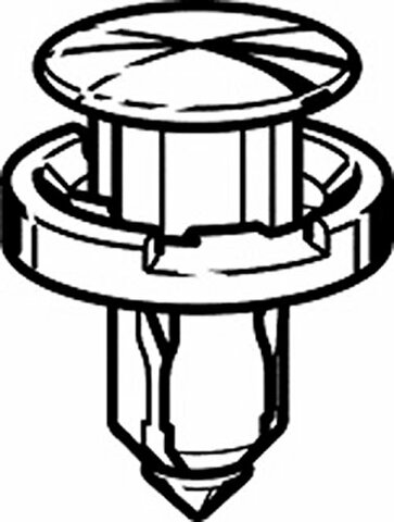 Plastový nýtek (sada 5 ks)