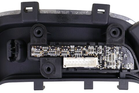 Rámeček řadící páky - komplet (automat, černý) 84655A2000