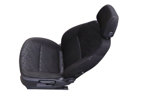 Sedadlo řidiče mechanické černé + vzor 5E0881405FTSKM