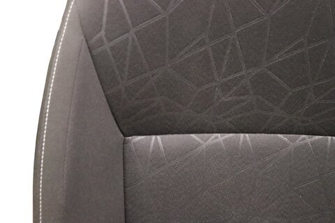 Sedadlo řidiče mechanické černé + vzor 5E0881405FTSKM